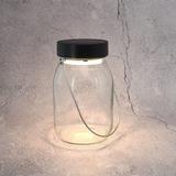 Lampe Solaire Pot de Lait 3,7V Automatique Noir thumbnail