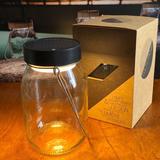 Lampe Solaire Pot de Lait 3,7V Automatique Noir thumbnail