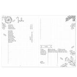 Carnet à points - Daily Journal bleu marine - A5 thumbnail