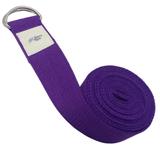 Sangle de yoga 100% coton biologique 250cmX4cm thumbnail