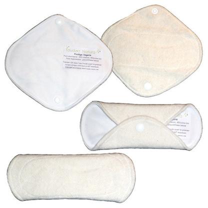 Protège Slip Lavable Chanvre Ecru