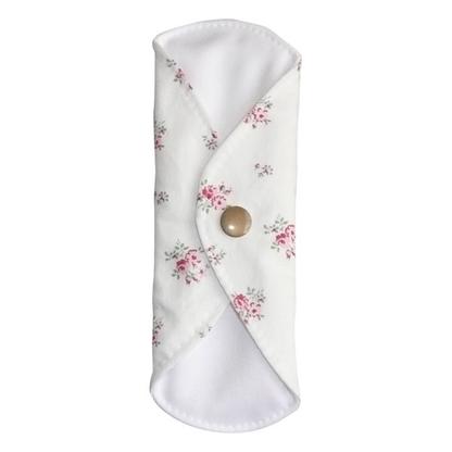 Protège Slip Lavable Coton Bio Roses