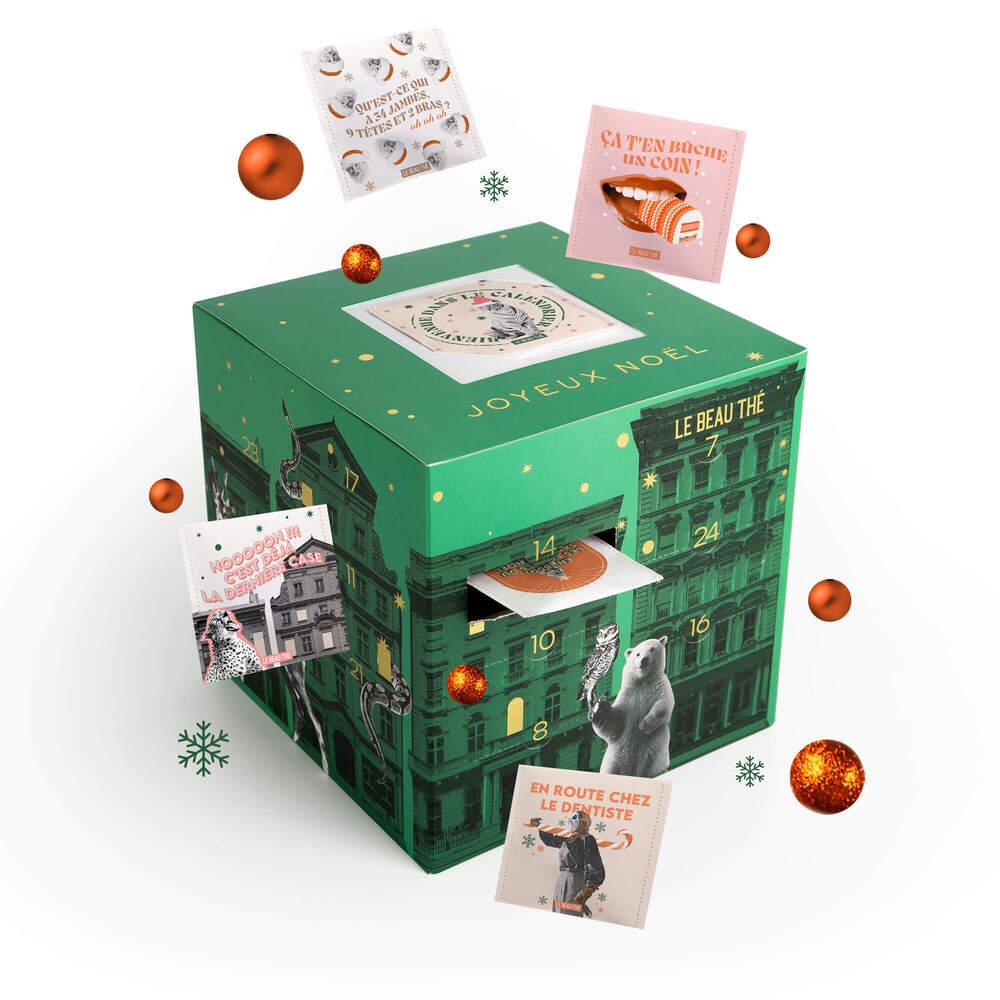 Calendrier de l'avent de thés cube BIO thumbnail