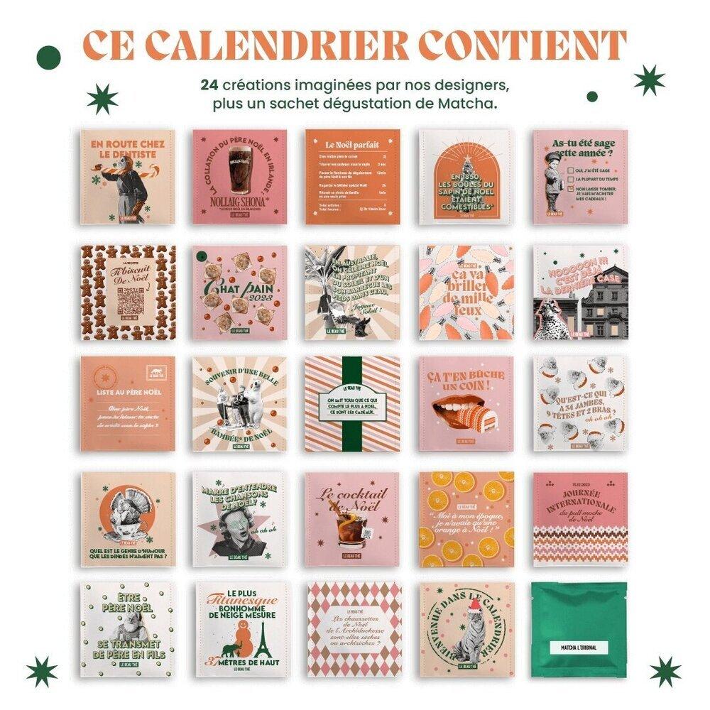 Calendrier de l'avent de thés cube BIO thumbnail