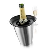 Seau à champagne en acier brosse thumbnail