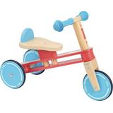 Porteur Tricyclette en bois  3 roues Rouge & Bleu thumbnail