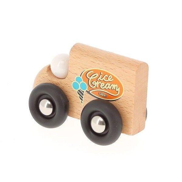 Jouet Mini Fourgon naturel "Ice Cream" thumbnail