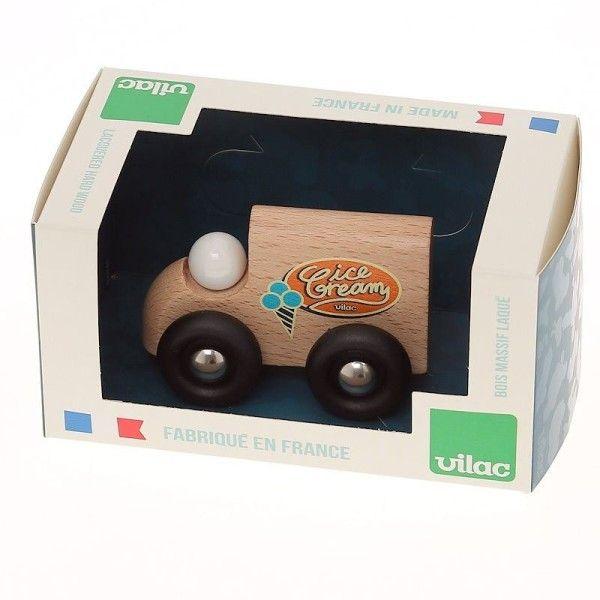 Jouet Mini Fourgon naturel "Ice Cream" thumbnail