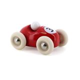 Mini roadster en bois rouge thumbnail