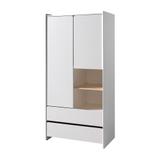 Armoire 2 portes Kiddy - Blanc thumbnail