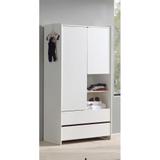 Armoire 2 portes Kiddy - Blanc thumbnail