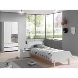 Armoire 2 portes Kiddy - Blanc thumbnail