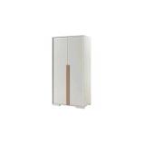 LONDON Armoire  2 Portes Blanc mat thumbnail