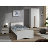 LONDON Armoire  2 Portes Blanc mat thumbnail