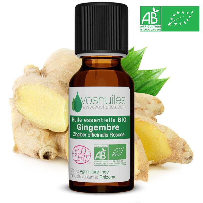 Huile Essentielle BIO de Gingembre 10ml