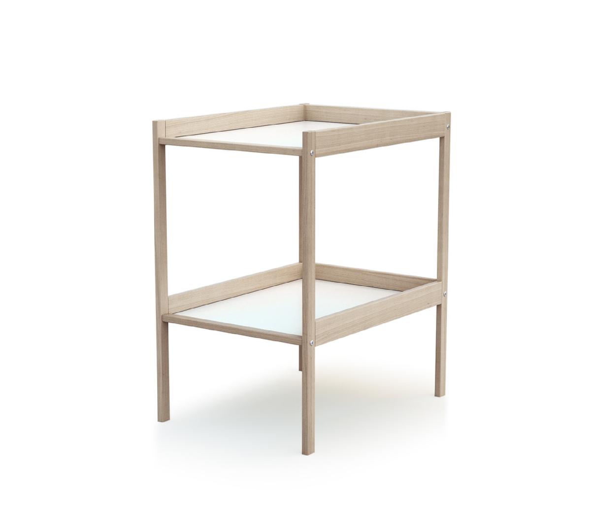 Table à langer 1 étagère en bois thumbnail