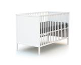 Chambre bébé lit et commode à langer en bois thumbnail