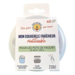 Couvercles Pots de Yaourt Réutilisables x2