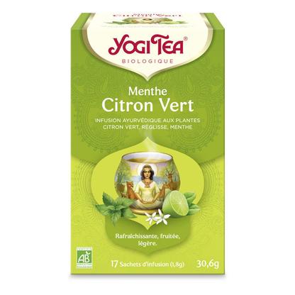 Infusion exotique menthe citron vert - 17 sachets