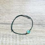 Bracelet réglable Carrie Jade vert thumbnail