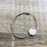 Bracelet Camille Coquilage nacre enfant argenté thumbnail