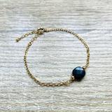 Bracelet Carrie Agate noire thumbnail