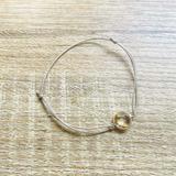 Bracelet Alba Citrine jaune argenté thumbnail