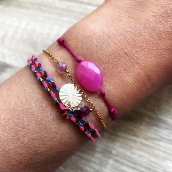 Coffret trio de bracelets Roses thumbnail