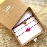 Coffret trio de bracelets Roses thumbnail