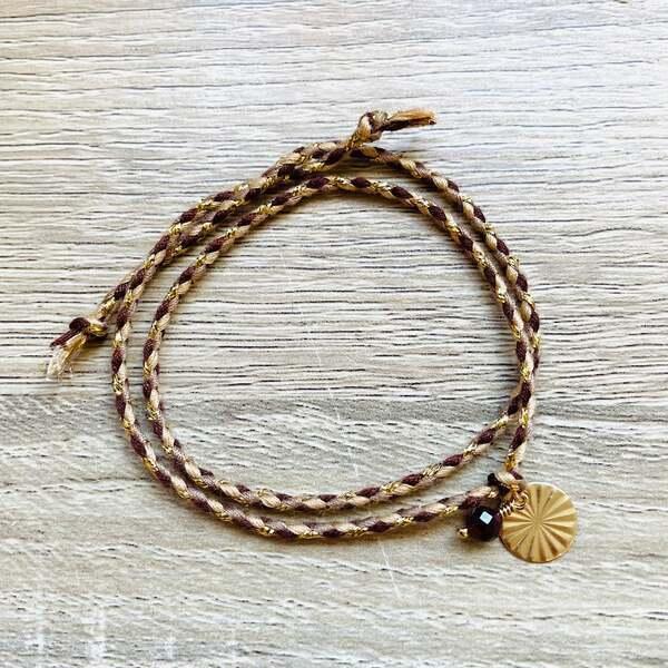 Bracelet Grigri Juillet Rubis rouge thumbnail
