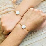 Bracelet Camille Etoile nacre enfant argenté thumbnail