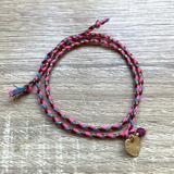 Bracelet Grigri Janvier Grenat rouge thumbnail