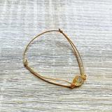 Bracelet Alba Citrine jaune doré thumbnail