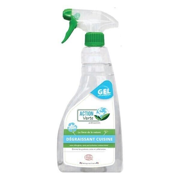 Action verte gel dégraissant cuisine Ecocert