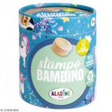 Kit de tampons bois Stampo Bambino - Licorne - 8 pcs thumbnail