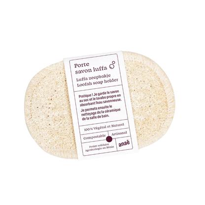 Porte savon en luffa