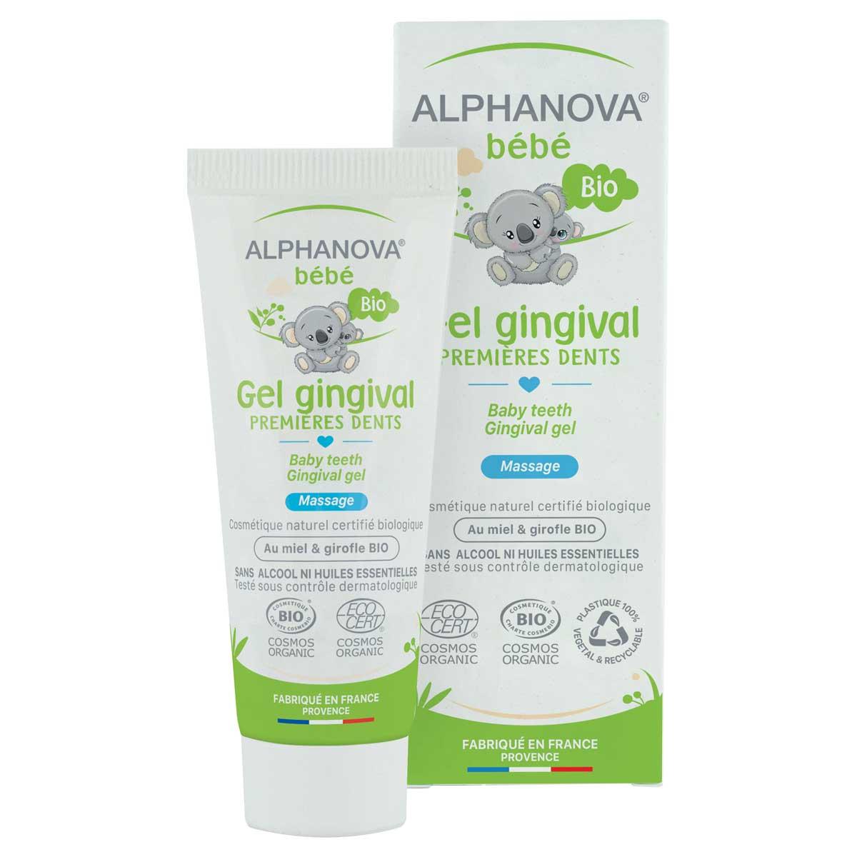 Gel gingival premières dents bio 20ml