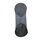 Serviette hygiénique lavable maxi noir/gris thumbnail