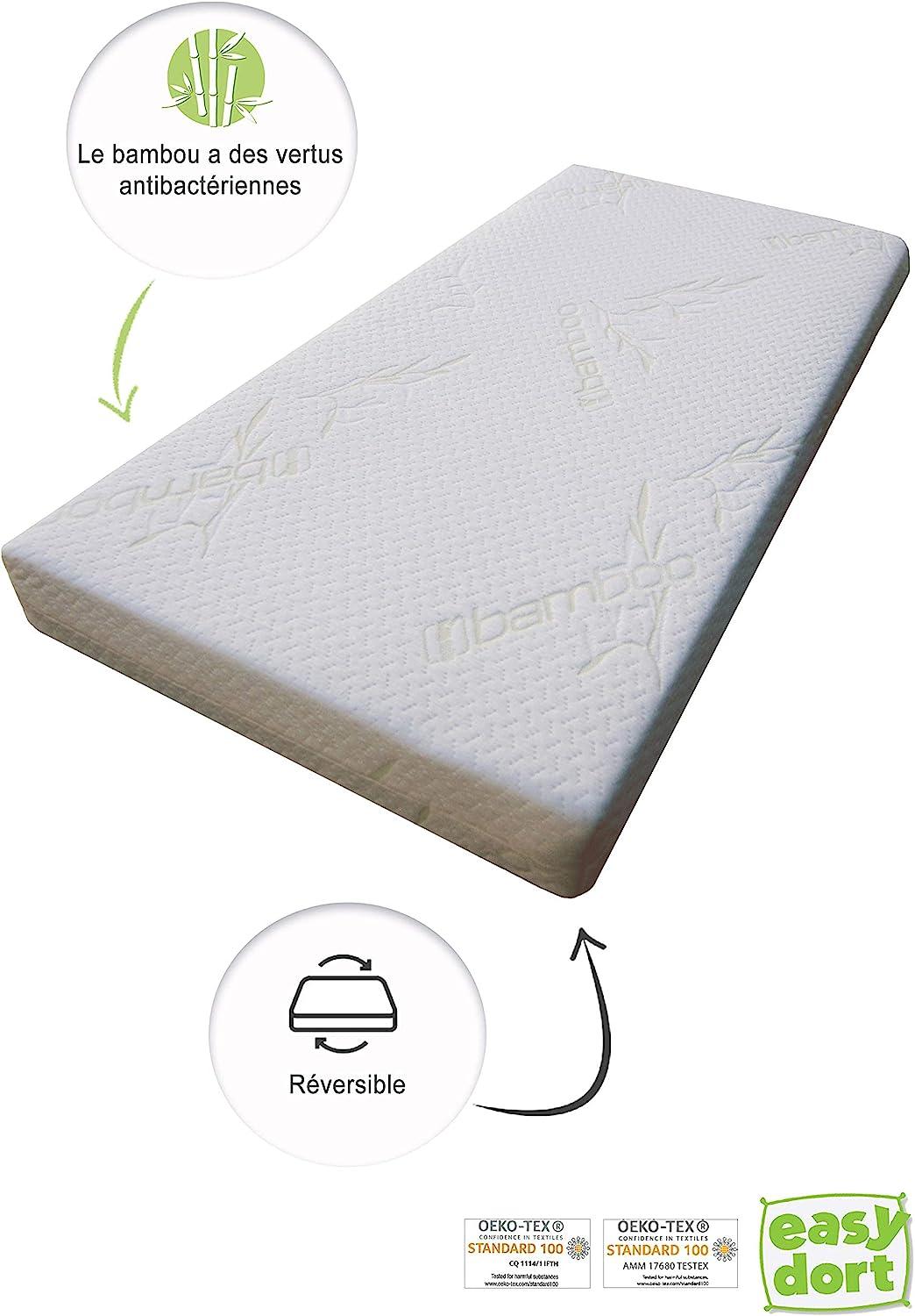 Matelas 70x100 cm berceau bébé ou lit bébé thumbnail