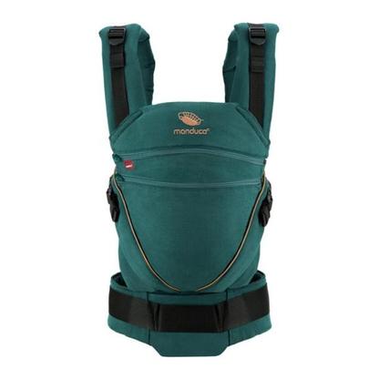 Porte-bébé manduca XT Cotton denimteal-toffee