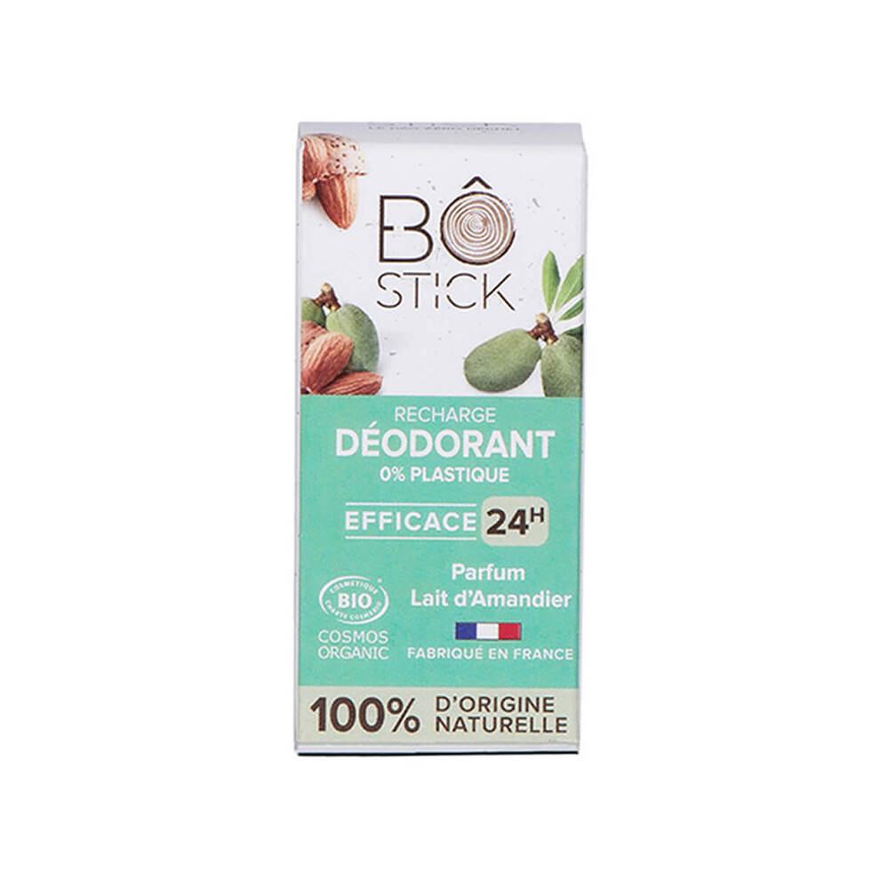 Recharge déodorant solide Lait d'amandier 45g