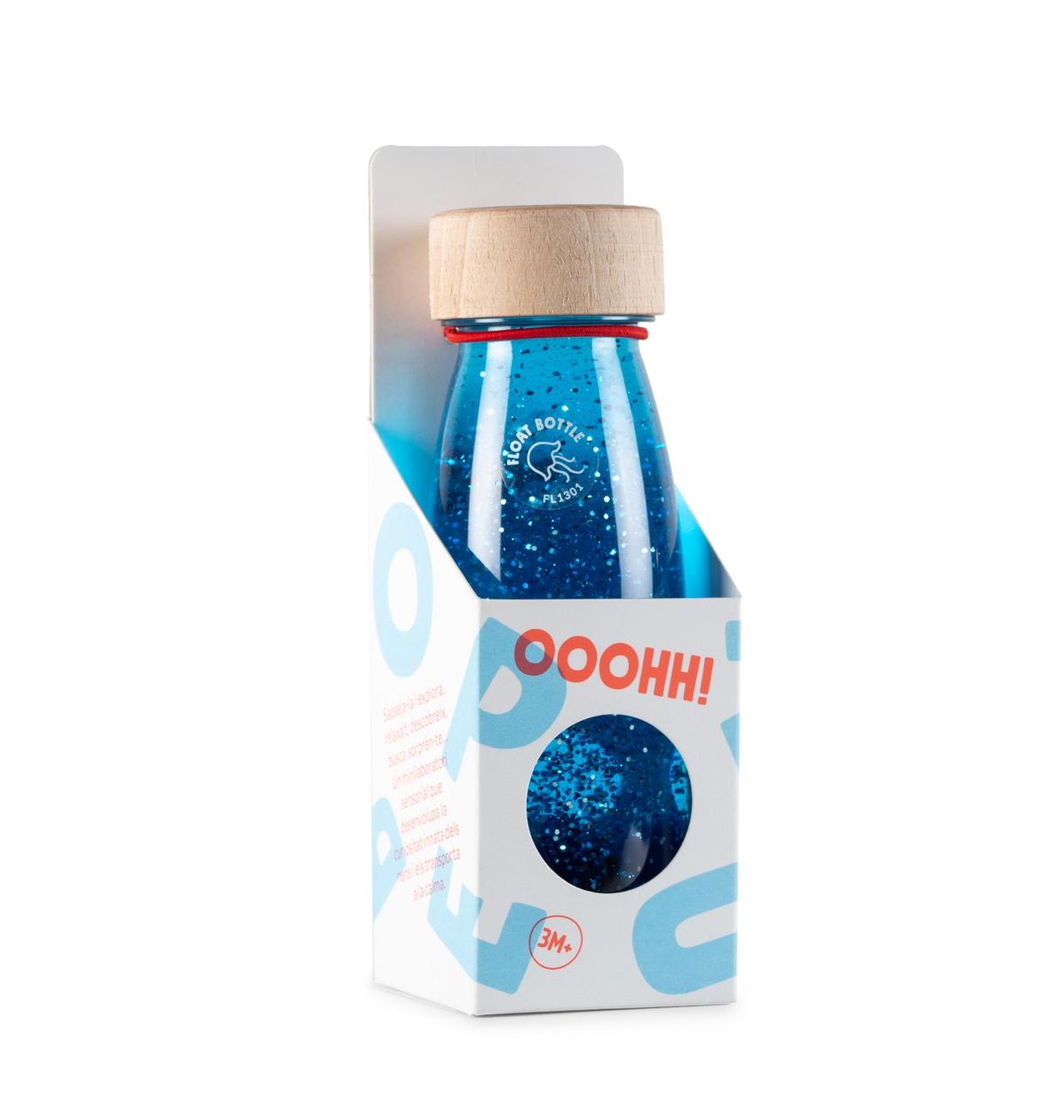 Bouteille sensorielle Float bleu thumbnail