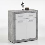 Buffet avec 2 Portes et 2 Tiroirs L82 cm - Turbo thumbnail