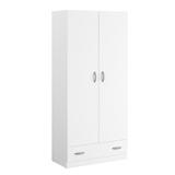 Armoire 2 portes 1 tiroir L78 cm - Orlando thumbnail