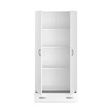 Armoire 2 portes 1 tiroir L78 cm - Orlando thumbnail