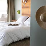 Oreiller duvet canard et coton bio 60x60 thumbnail