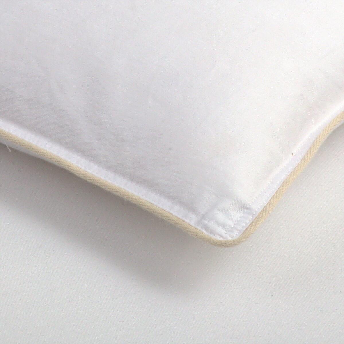 Oreiller duvet canard et coton bio 60x60 thumbnail