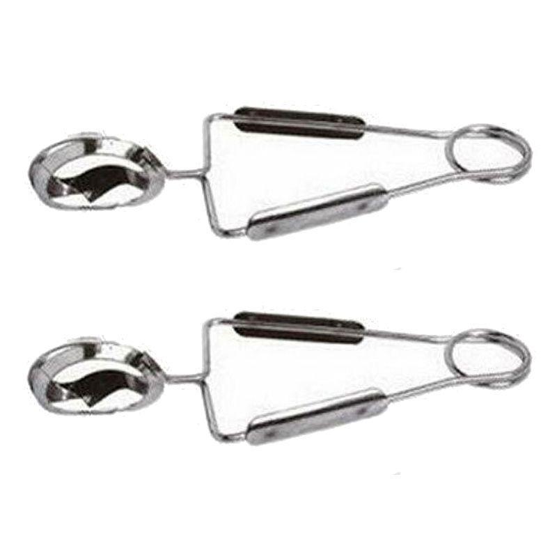 2 pinces à escargots en inox thumbnail