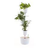 Jardin d'intérieur connecté 3 plantes Blanc thumbnail