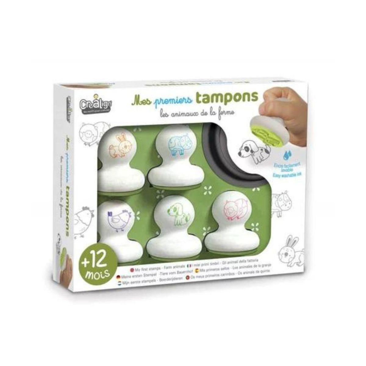 Mes premiers tampons - Animaux de la ferme thumbnail